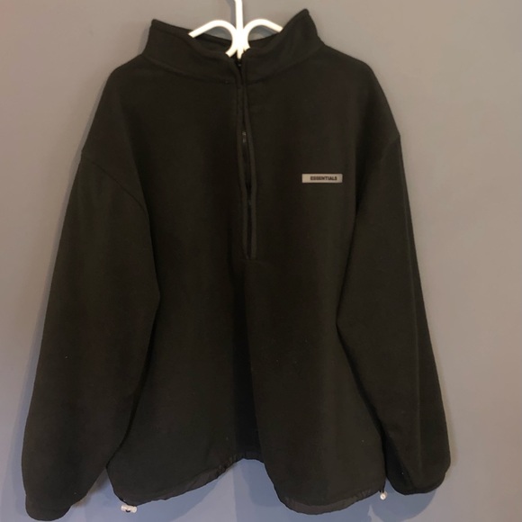Fear of God Other - Fear Of God Essentials Fleece Half Zip-Up